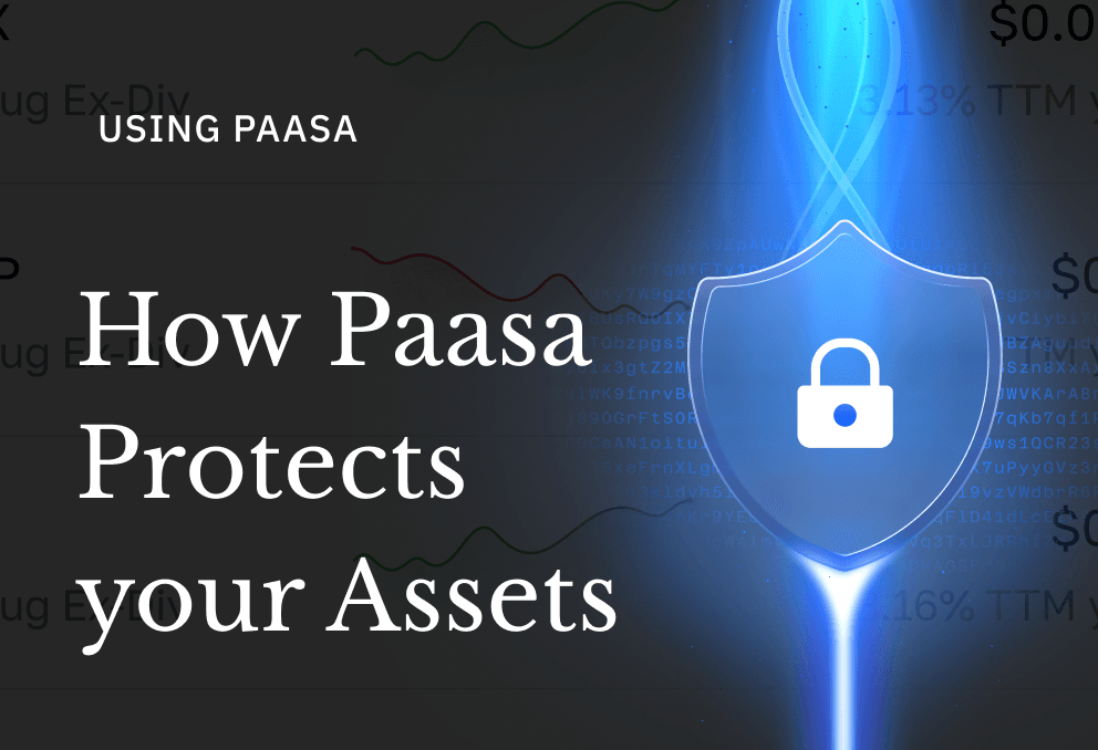 How your money is held and protected with Paasa